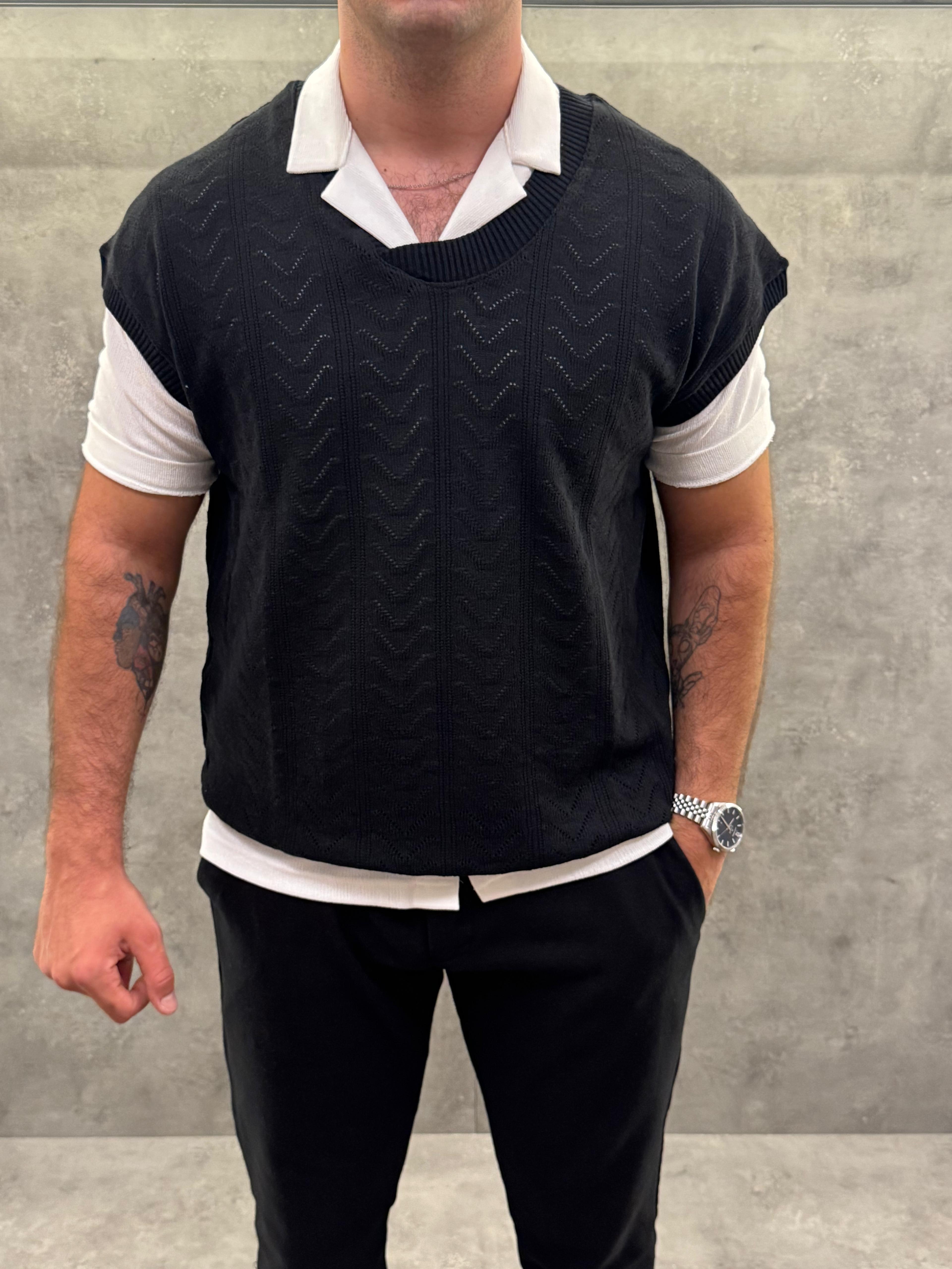The Blackmoor Premium Siyah Süveter
