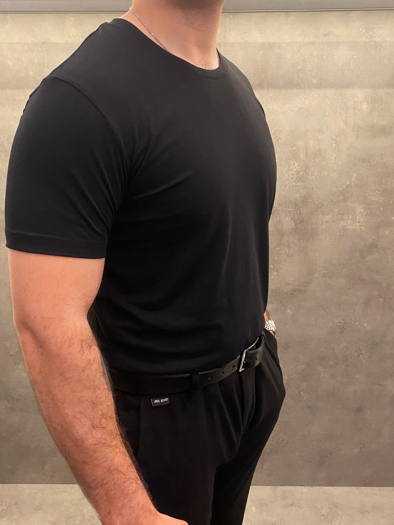 Obsidian Core Slimfit Basic Tişört