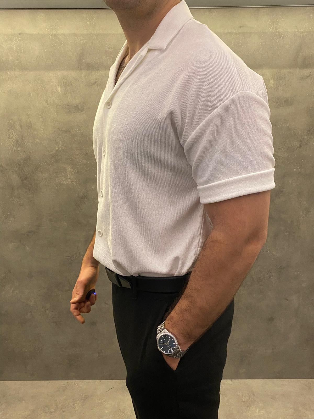 Alba Fresca Premium Half Oversize Gömlek