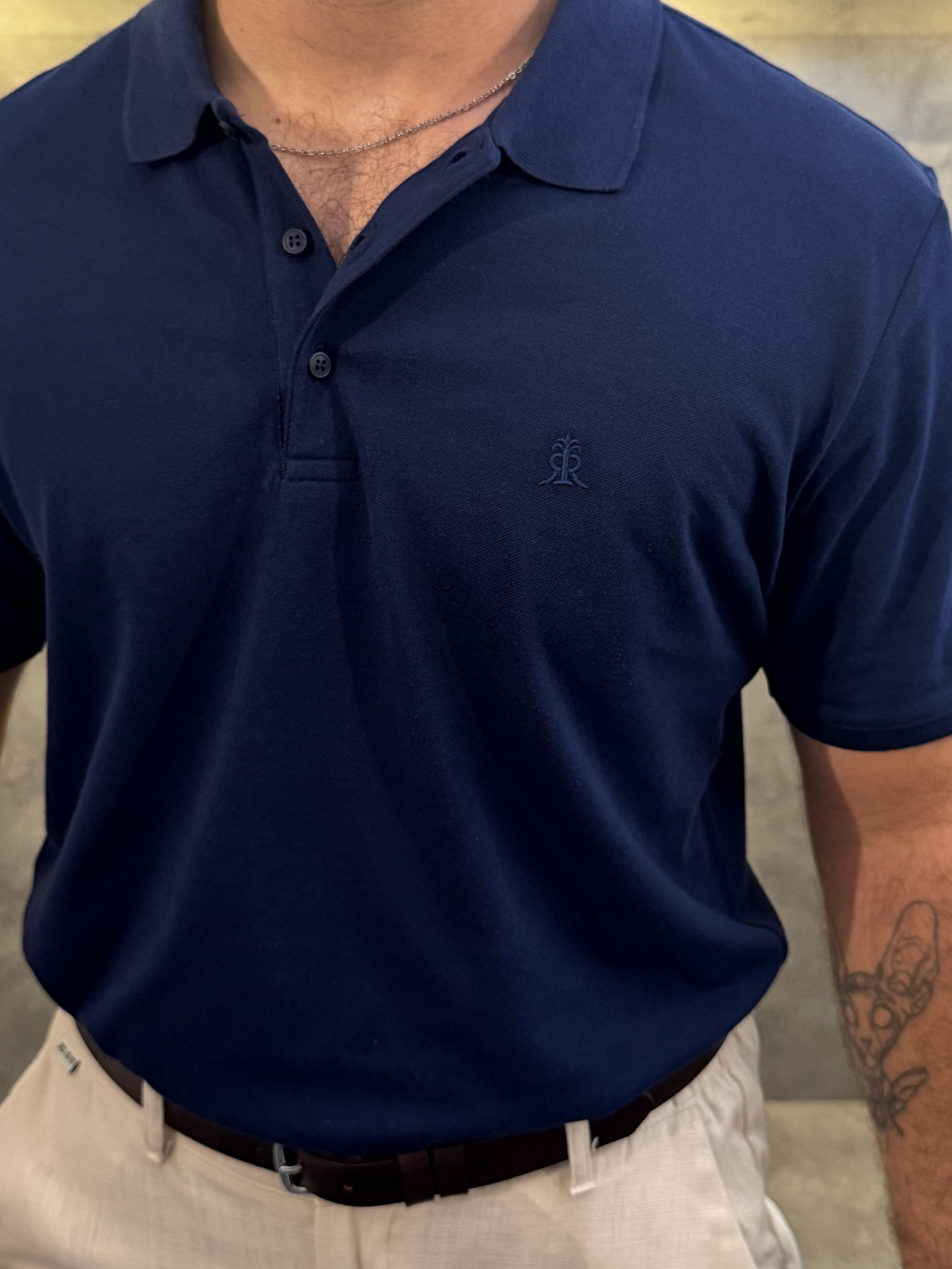 Blu Tenebris Premium Polo Yaka