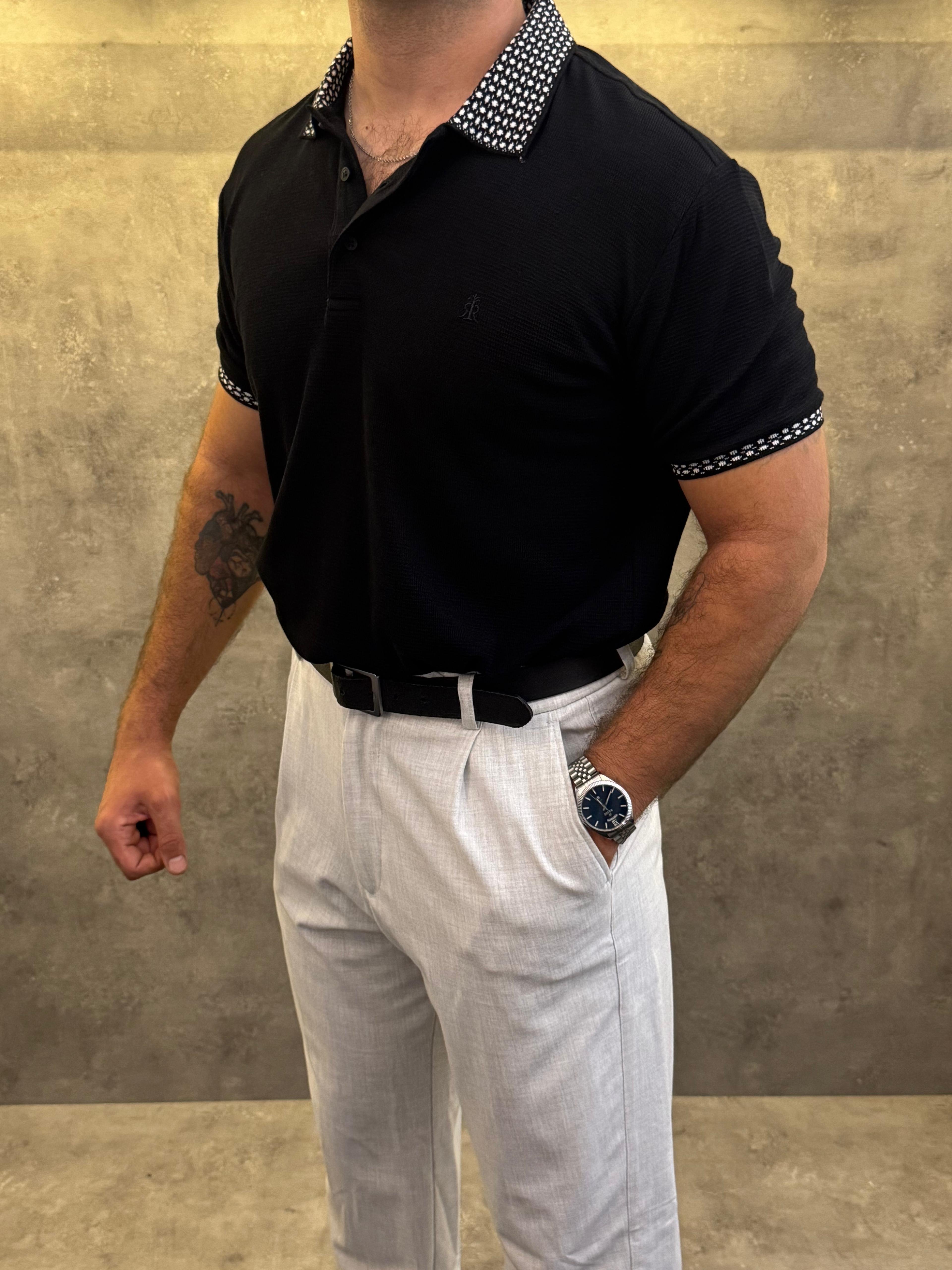 Nero Punto Premium Polo Yaka