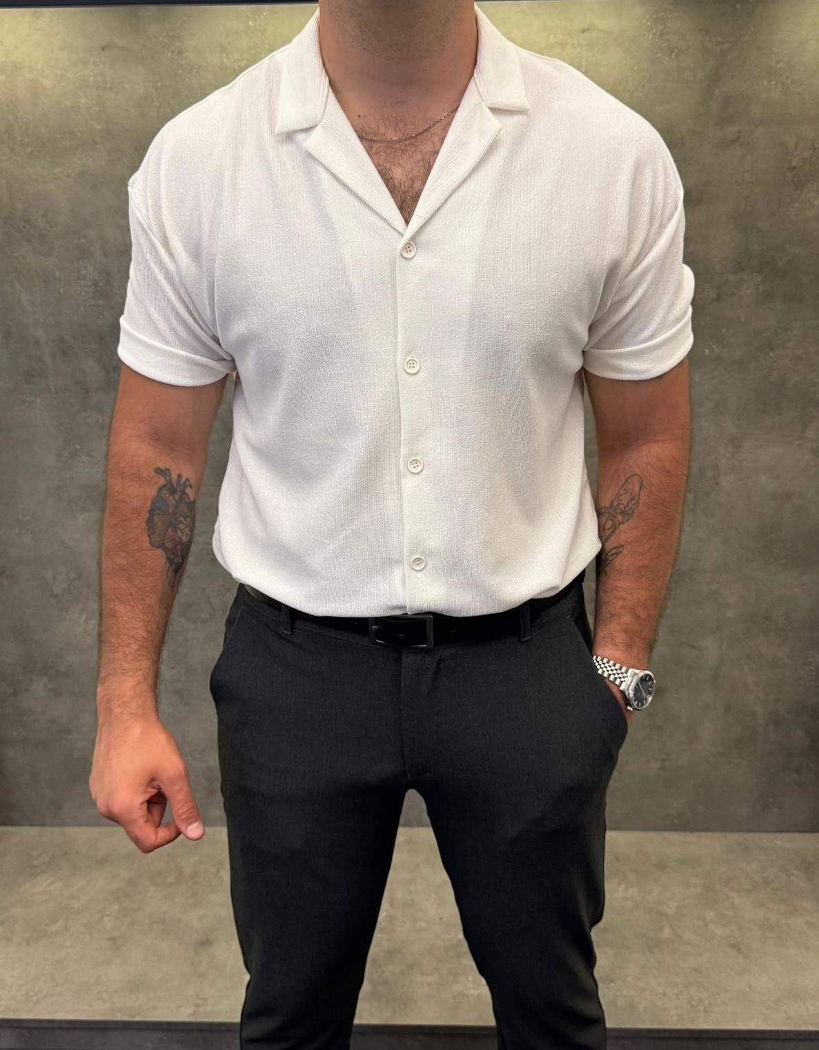 Alba Fresca Premium Half Oversize Gömlek