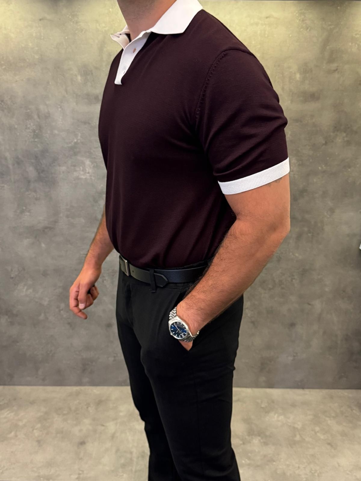 Double-Color Premium Ascot Polo Yaka