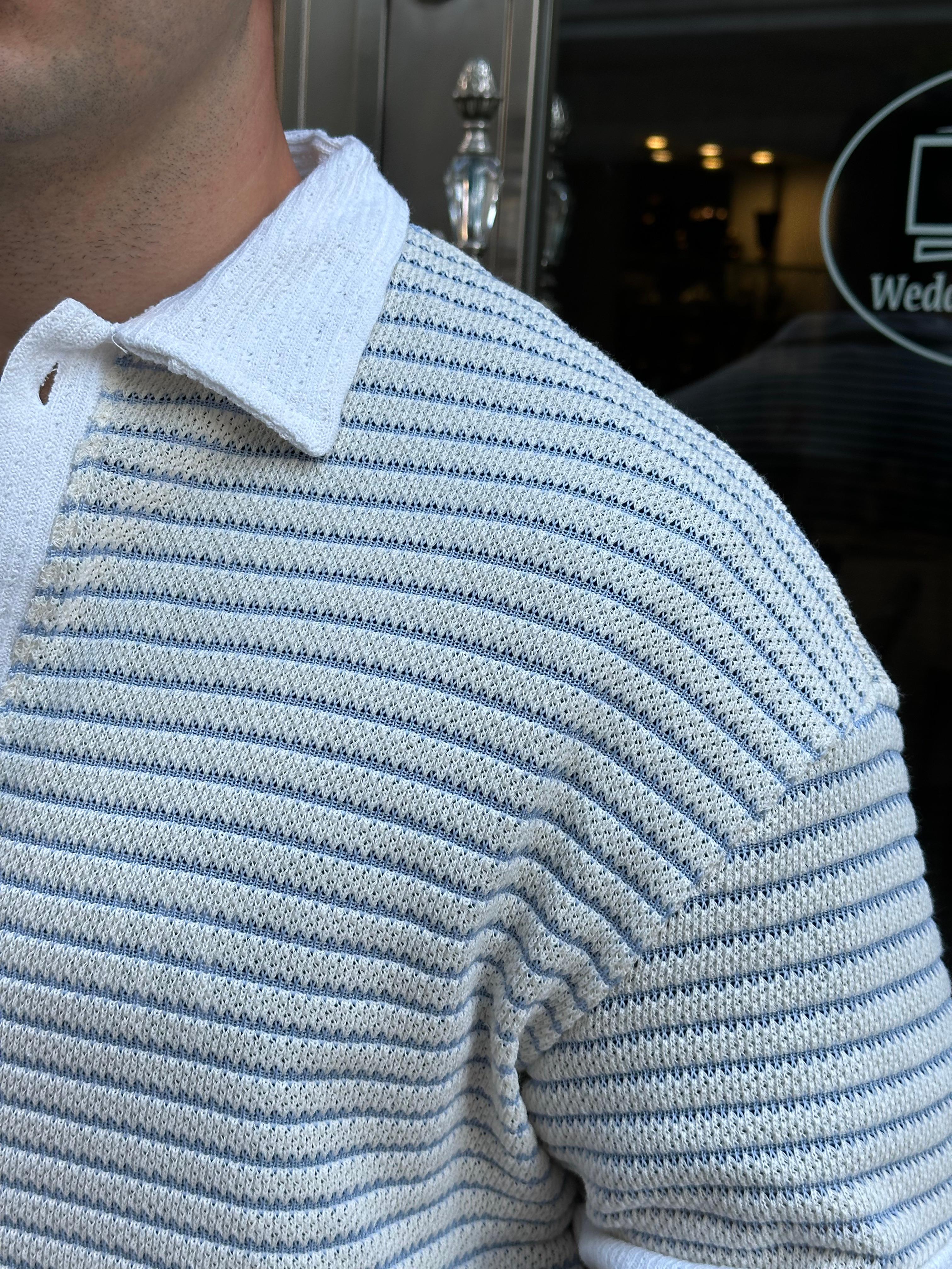 Linea Blue Premium Triko Gömlek/Hırka