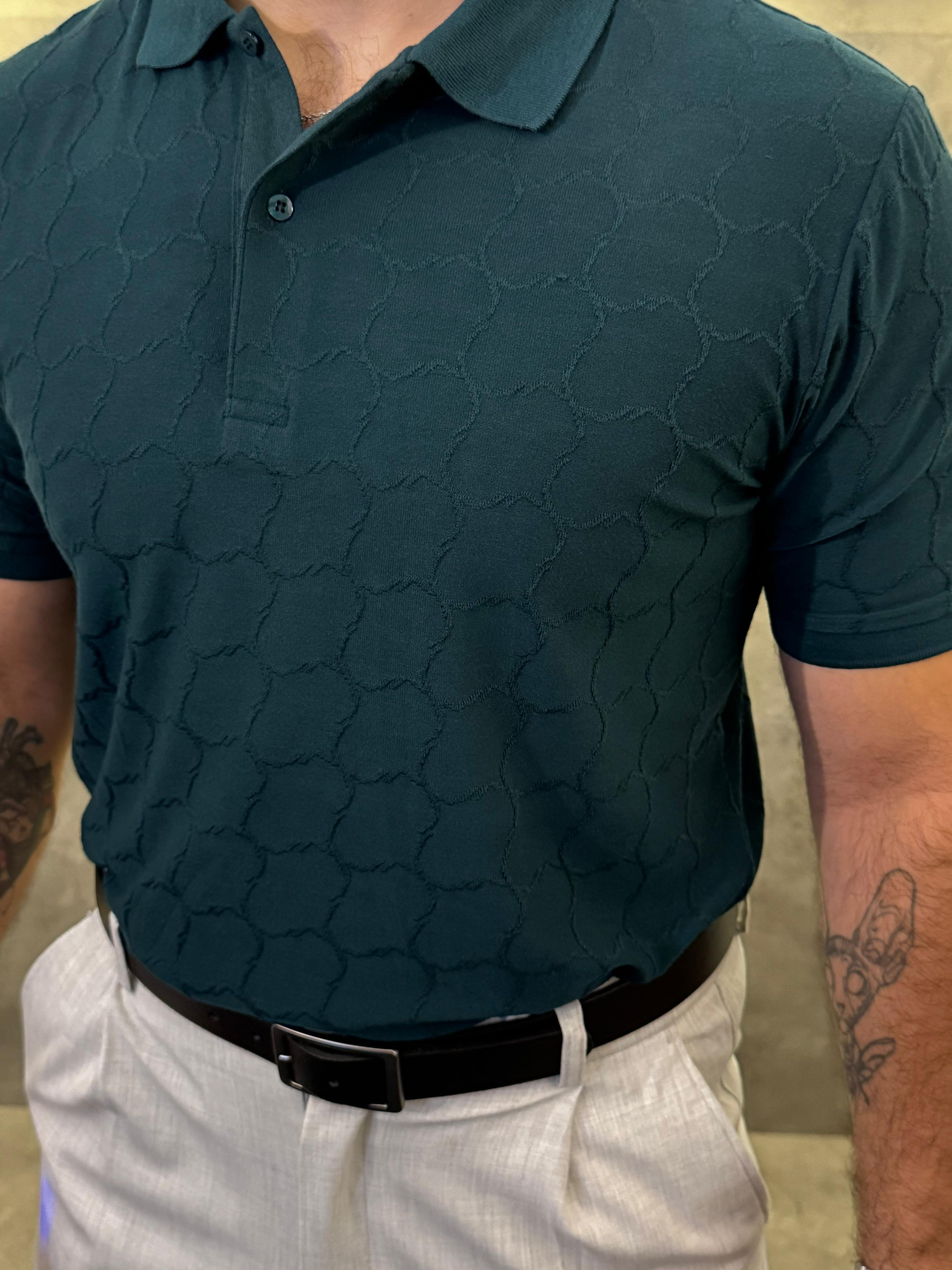 Sage Atelier Premium Pamuk Polo Yaka