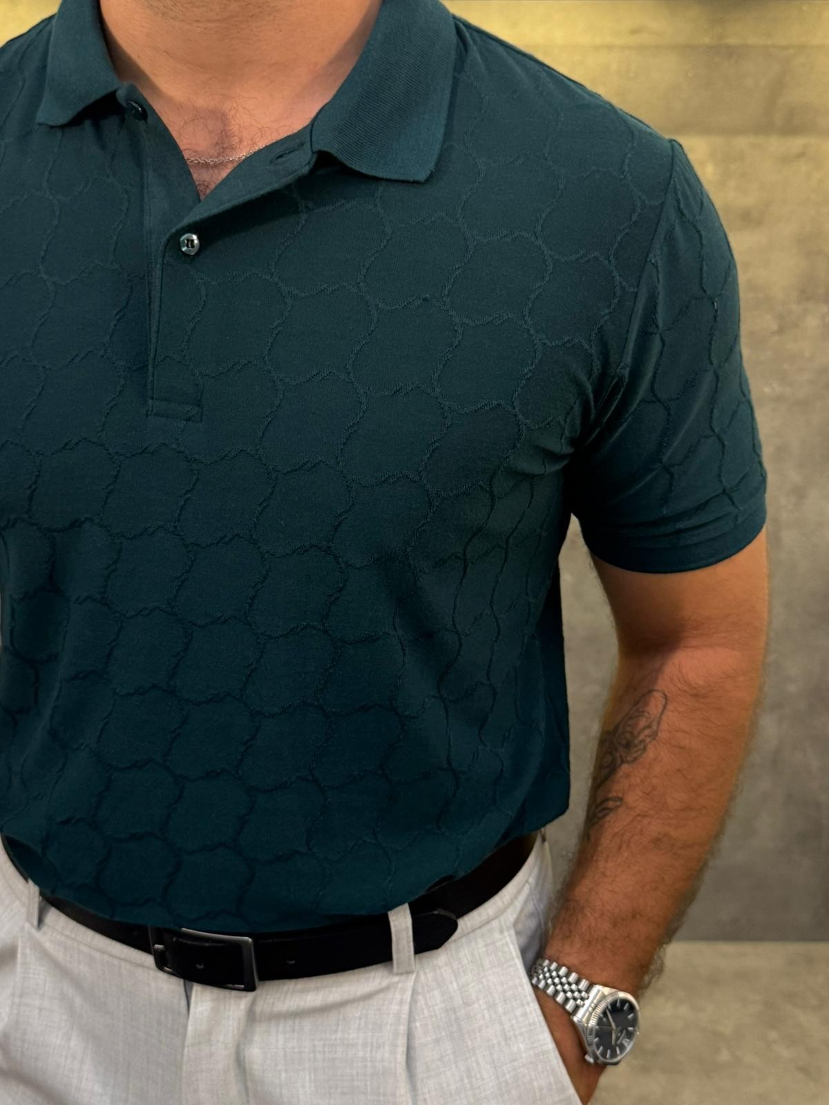 Sage Atelier Premium Pamuk Polo Yaka