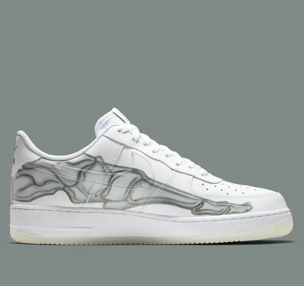 Nike Airforce 1 low skeleton HALLOWEN