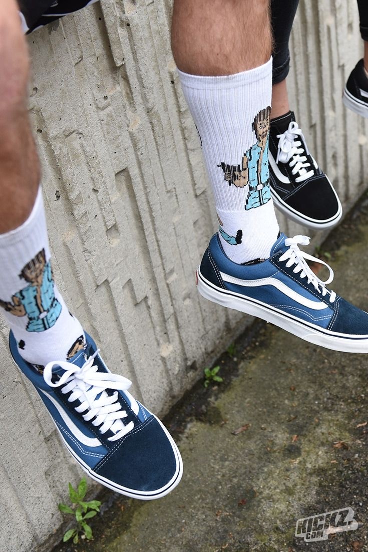 vans blue-black-white new season