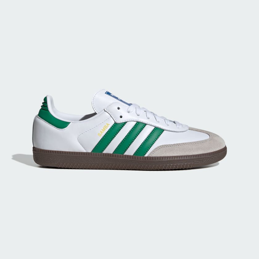 Adidas Samba Green White