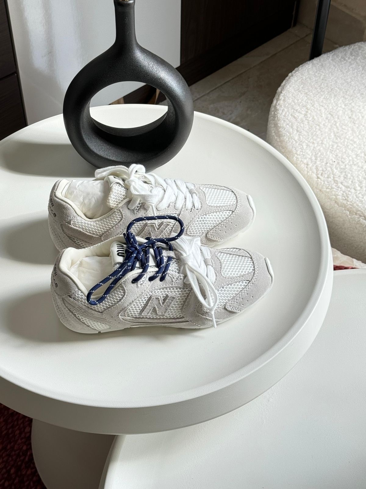 New balance MIU MIU white