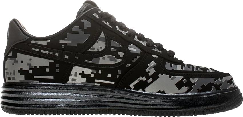 NIKE LUNAR Airforce 1 577659 001 DIGI CAMO NRG BLACK