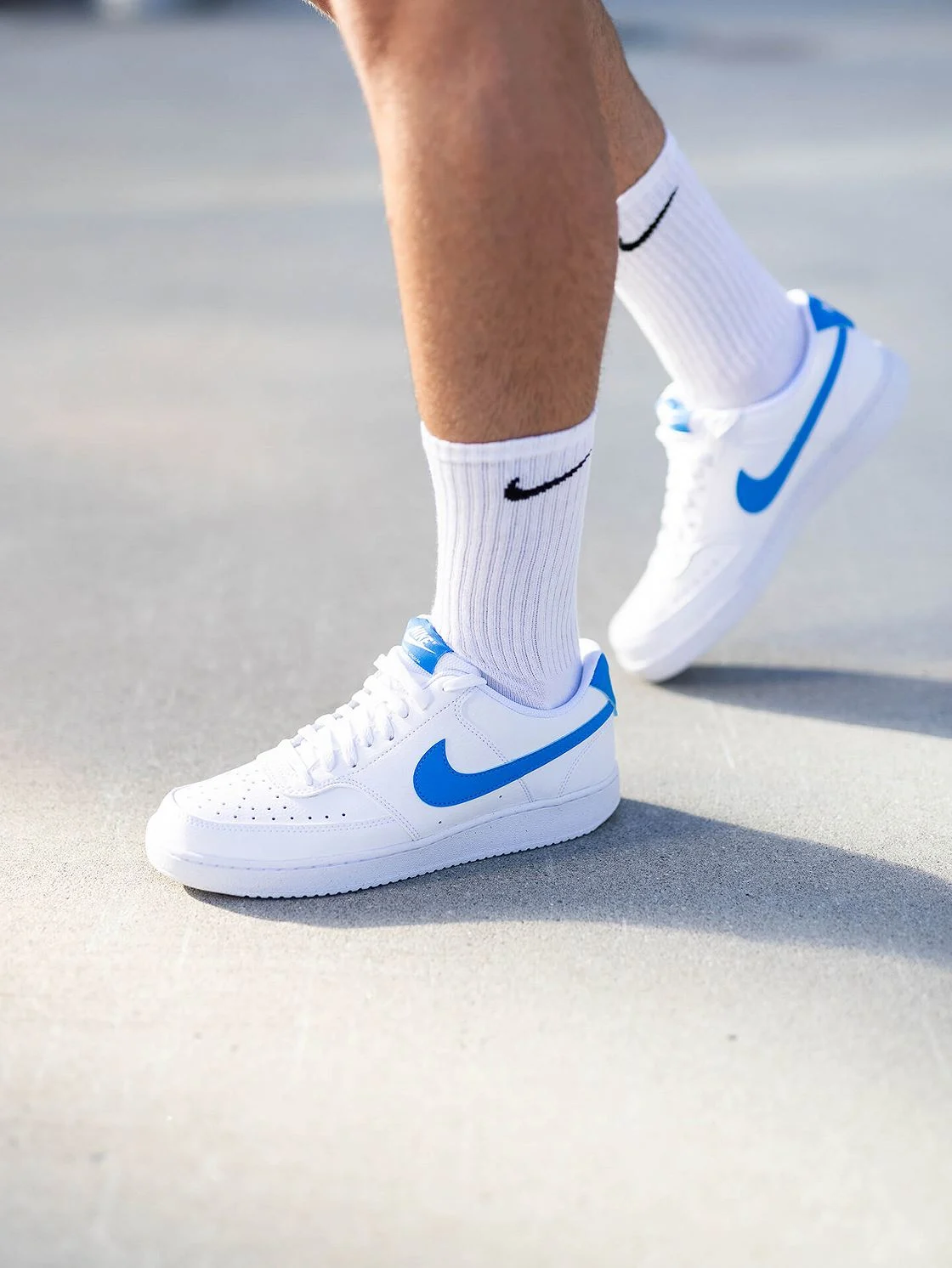 Nike Court vision blue White