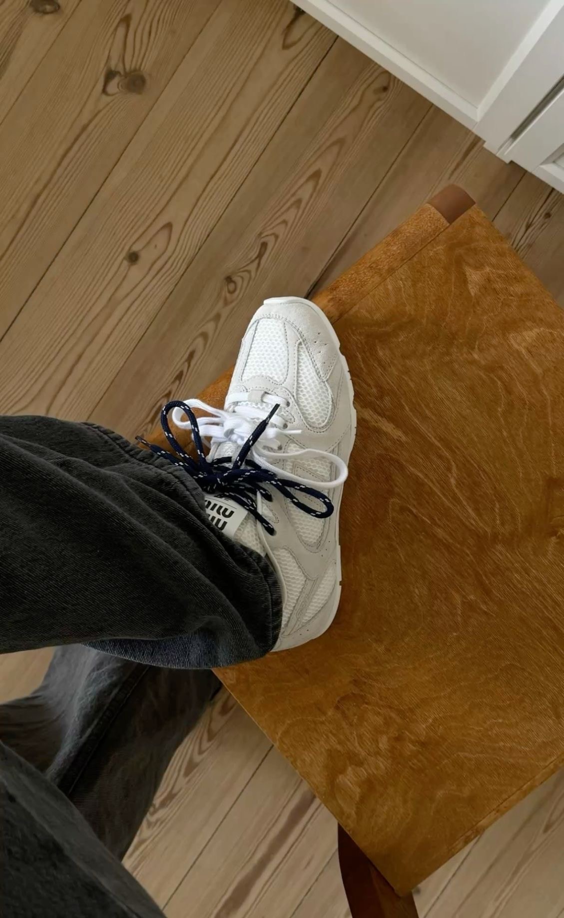 New balance MIU MIU white