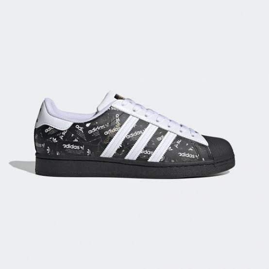 Adidas superstar siyah gazete