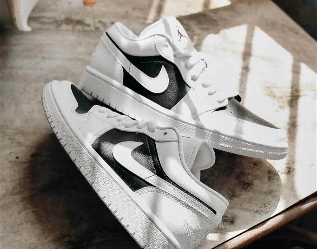 Nike X Air Jordan Black White 