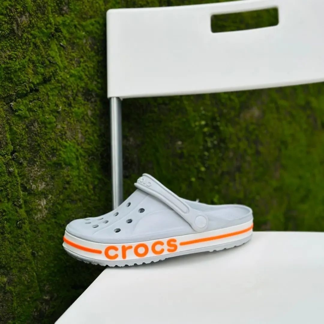 Crocs Bayaband Gri Turuncu