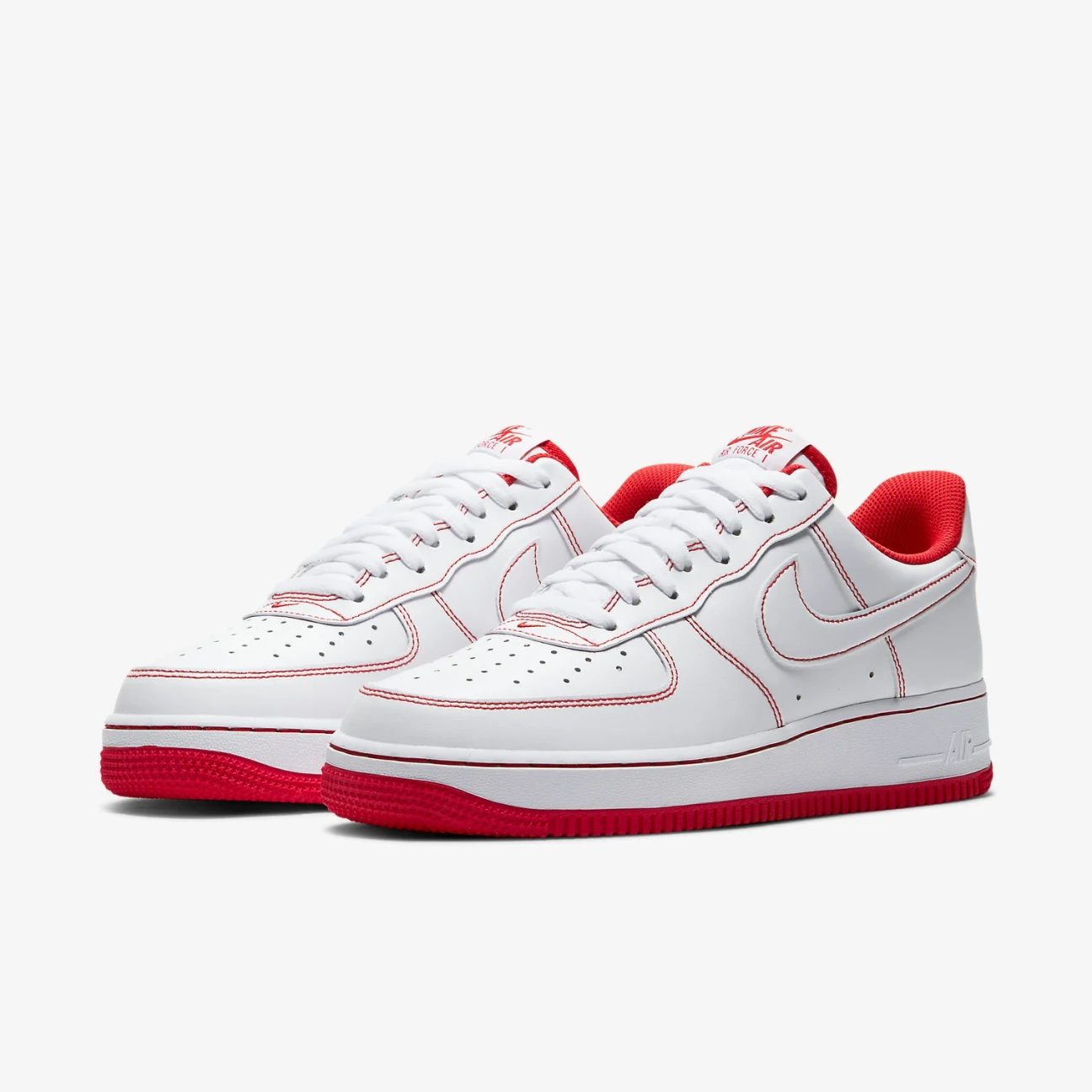 Nike Airforce white red 