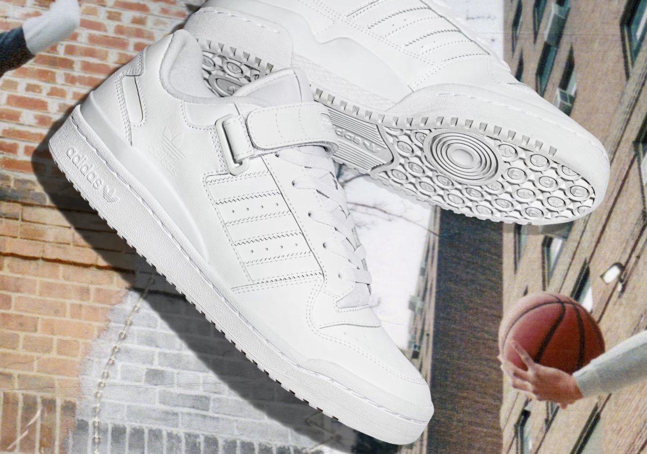 Adidas Forum Low White