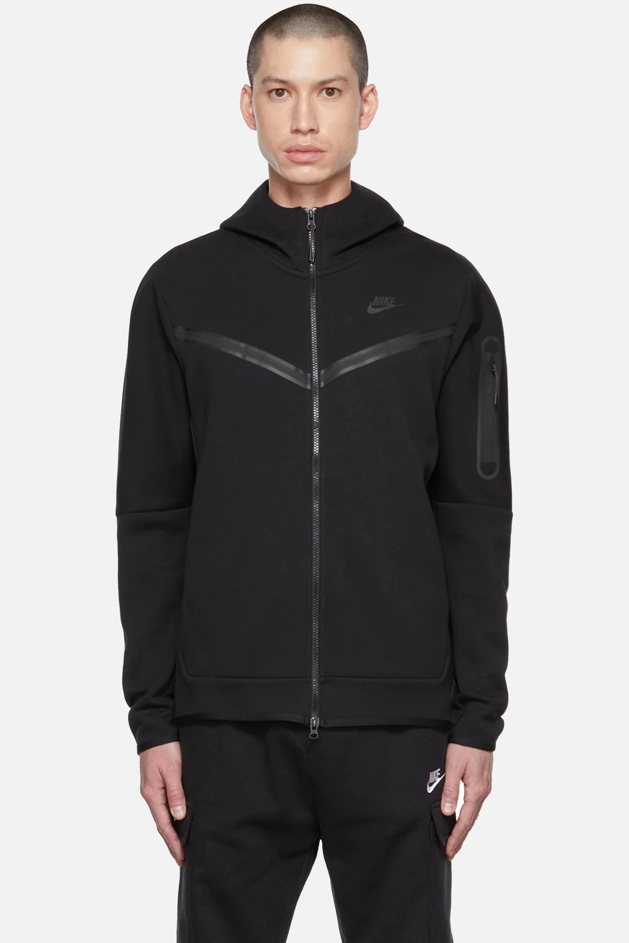 Nike siyah Tech Fleece üst 2024