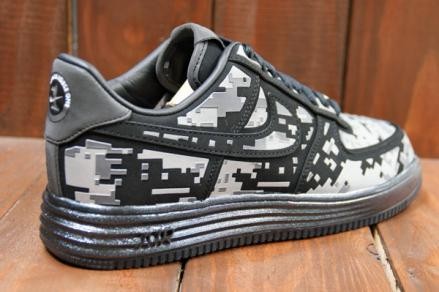 NIKE LUNAR Airforce 1 577659 001 DIGI CAMO NRG BLACK