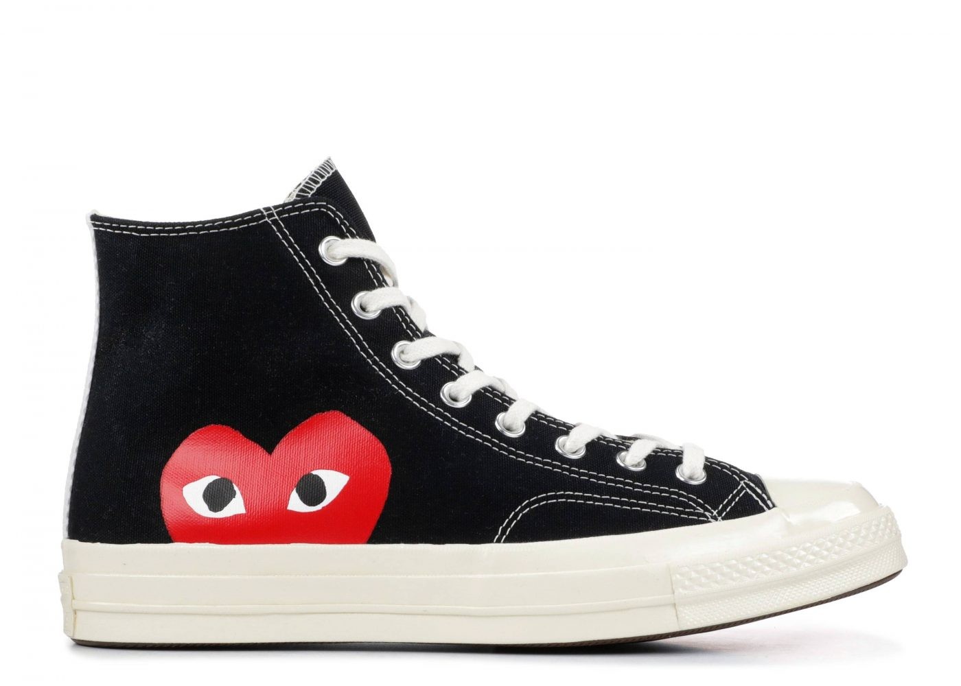 Converse x Comme des Garçons PLAY Chuck 70 mid