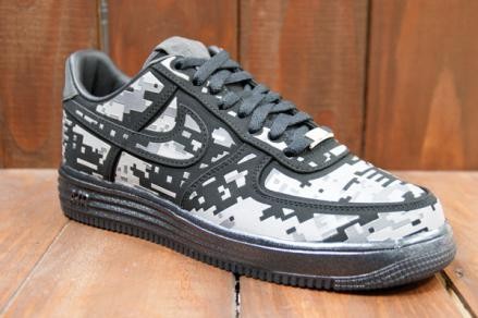NIKE LUNAR Airforce 1 577659 001 DIGI CAMO NRG BLACK