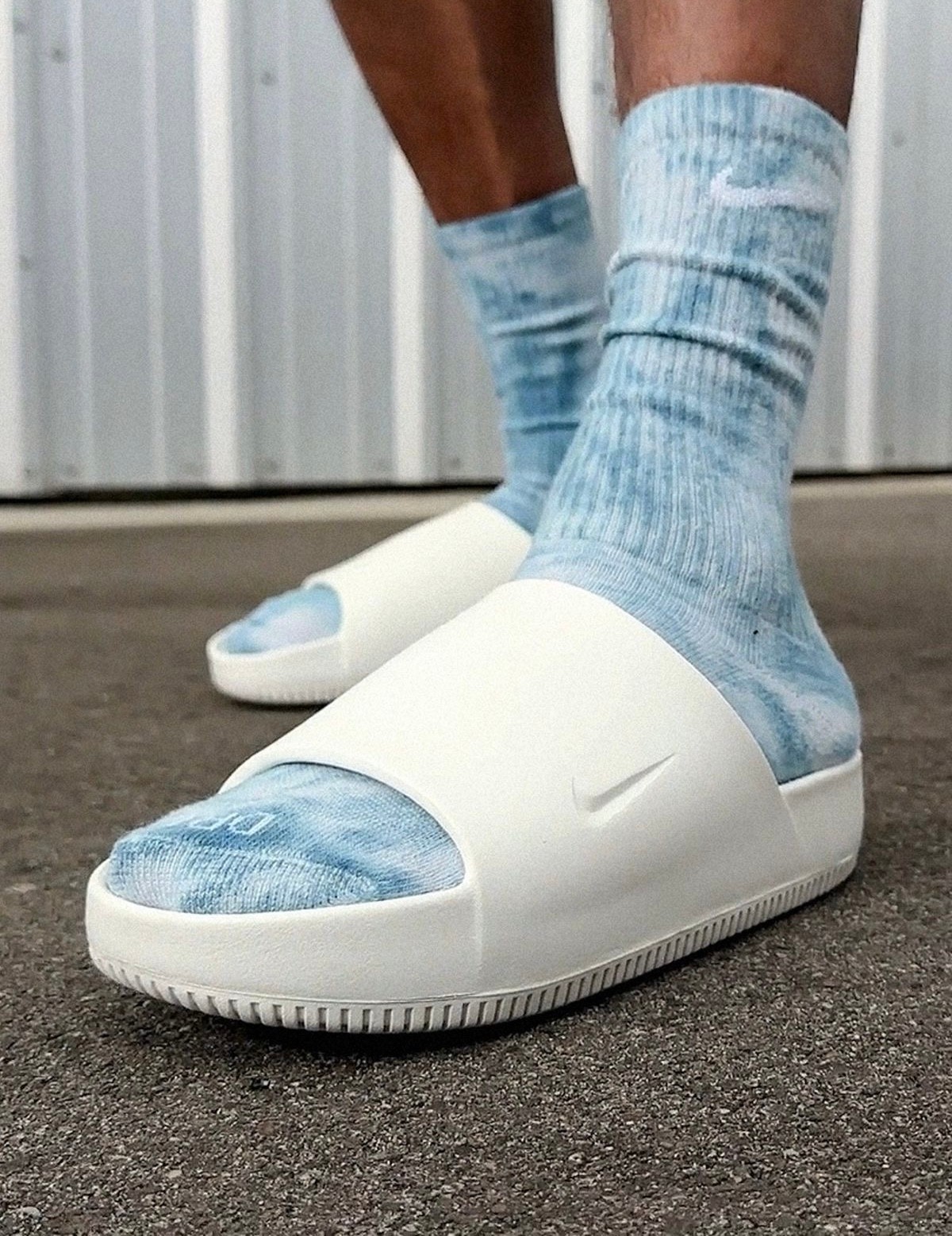 Nike Calm Slide White
