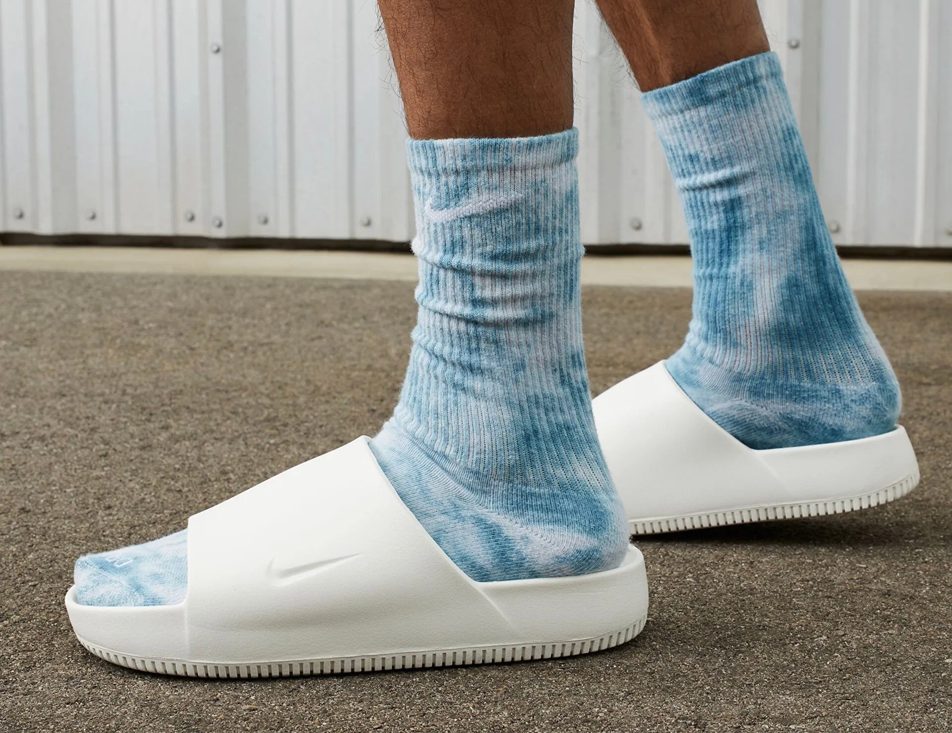 Nike Calm Slide White