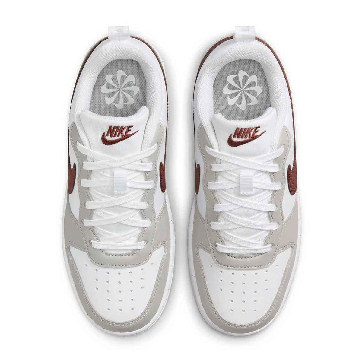 Nike Borought white burgundy