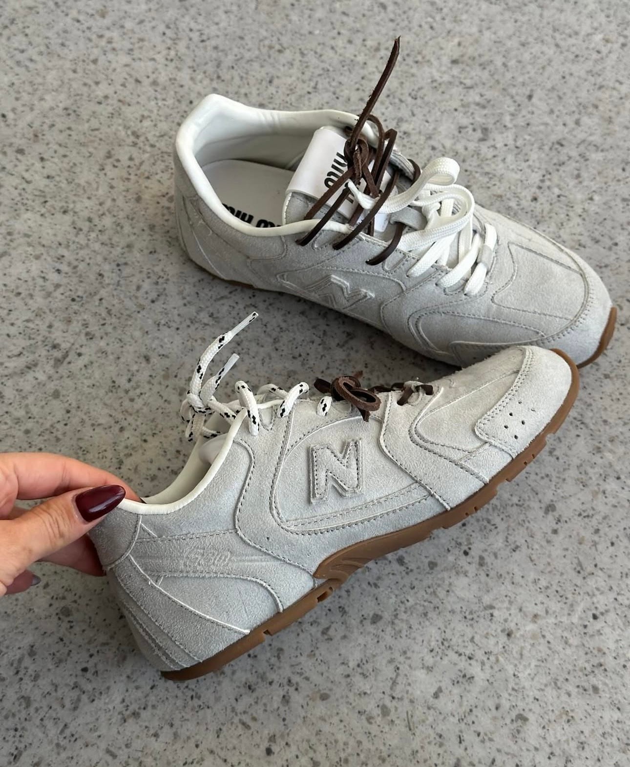 New Balance MIU MIU beige