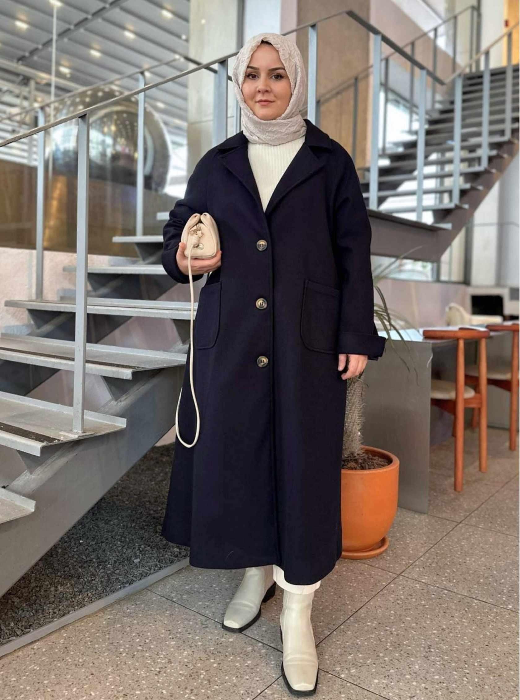 REGLAN KAŞE KABAN LACİVERT