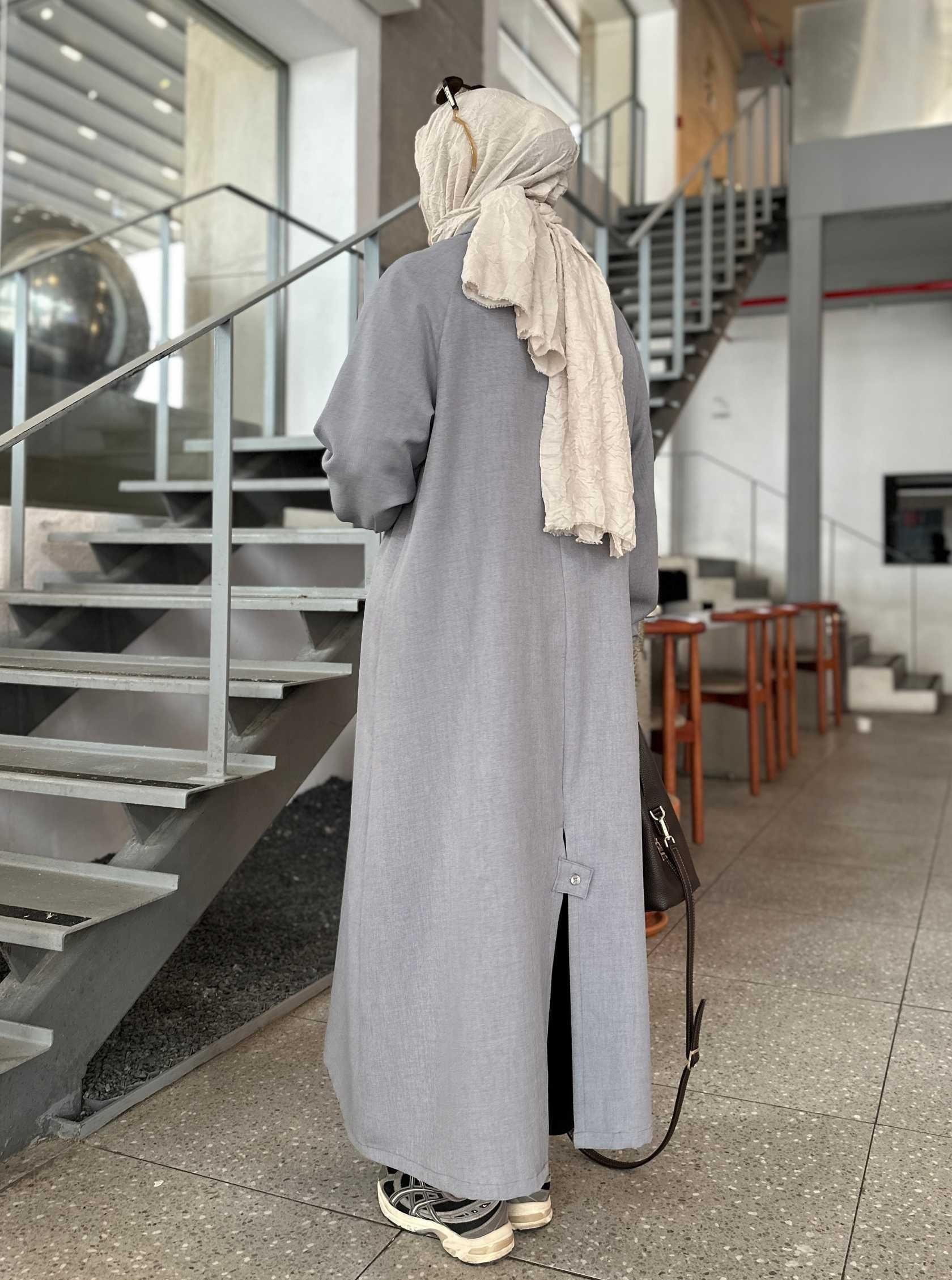 KETEN GÖMLEK GRİ