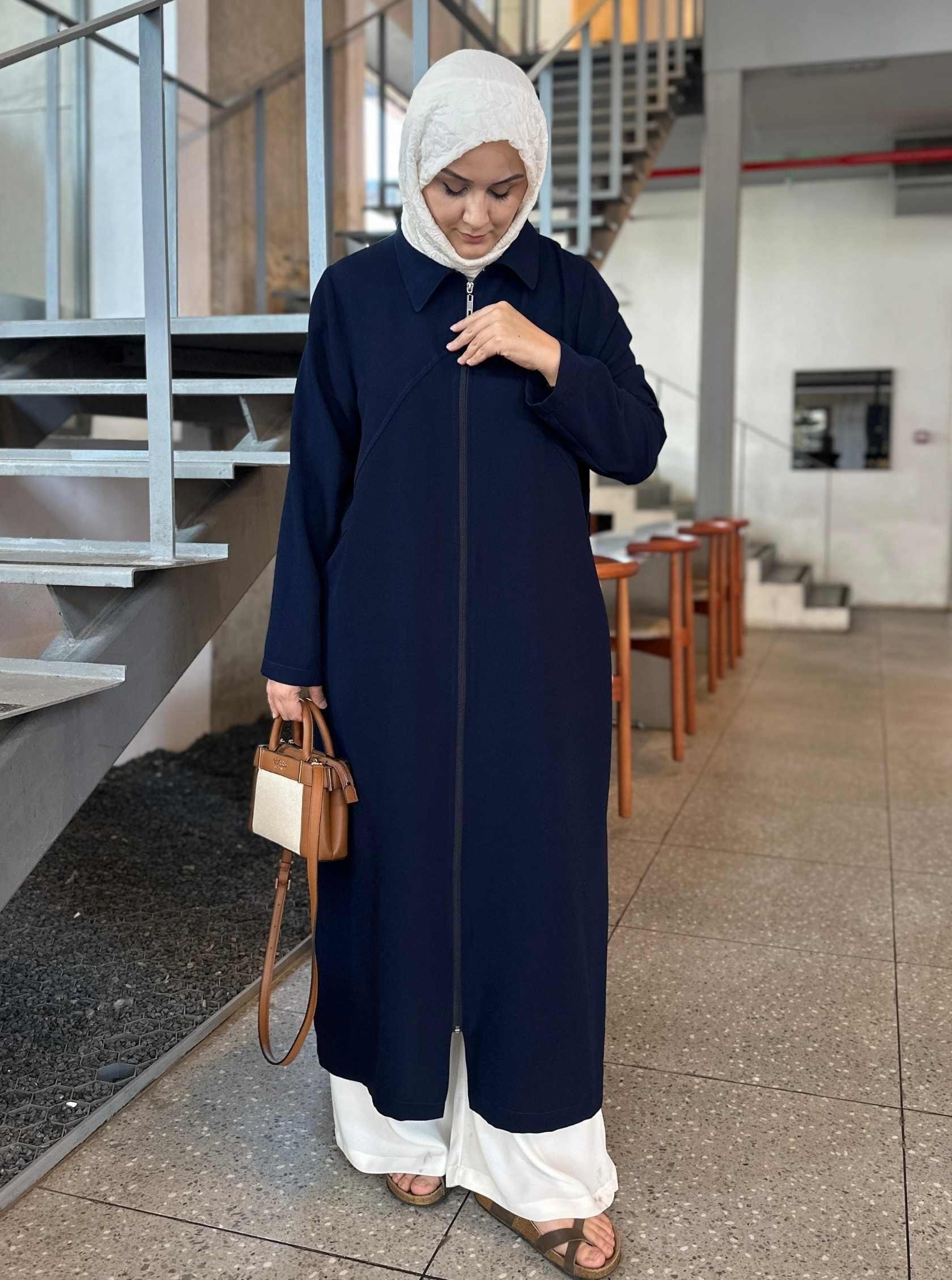 FERMUARLI HIRKA LACİVERT