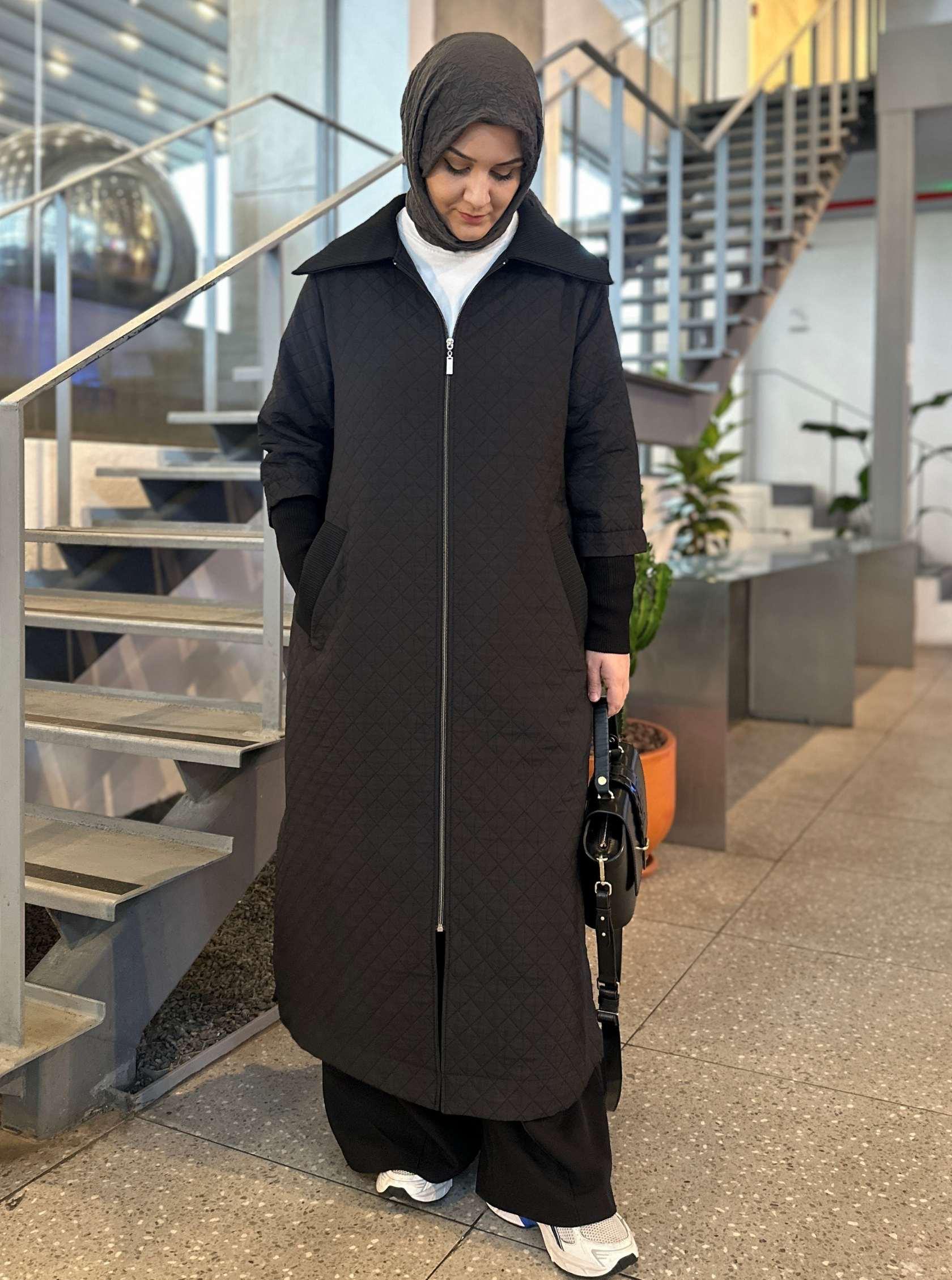 JAKAR KAPİTONE UZUN KAP SİYAH