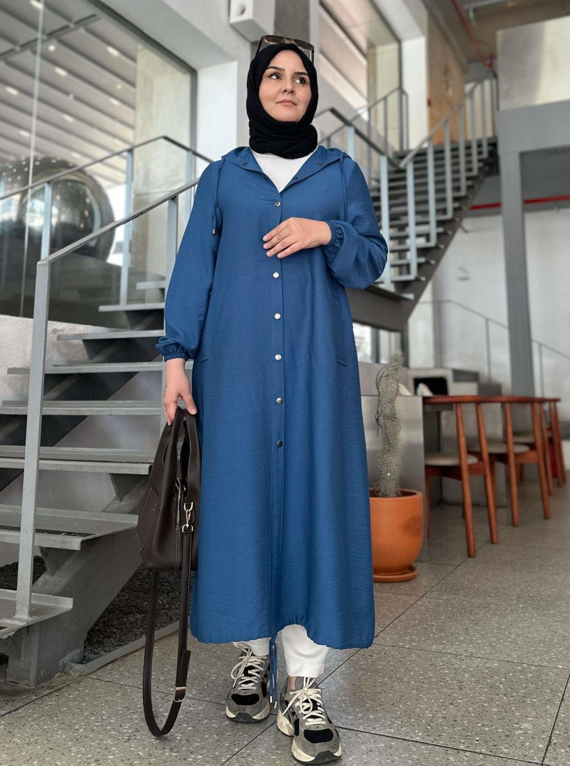 AĞAÇ KABUĞU KAP MAVİ