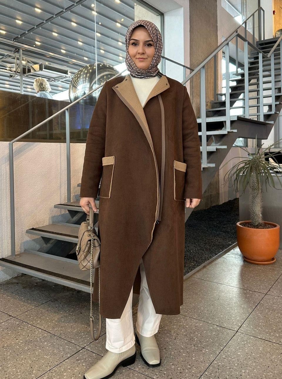 FERMUARLI TEDİ KABAN KAHVE