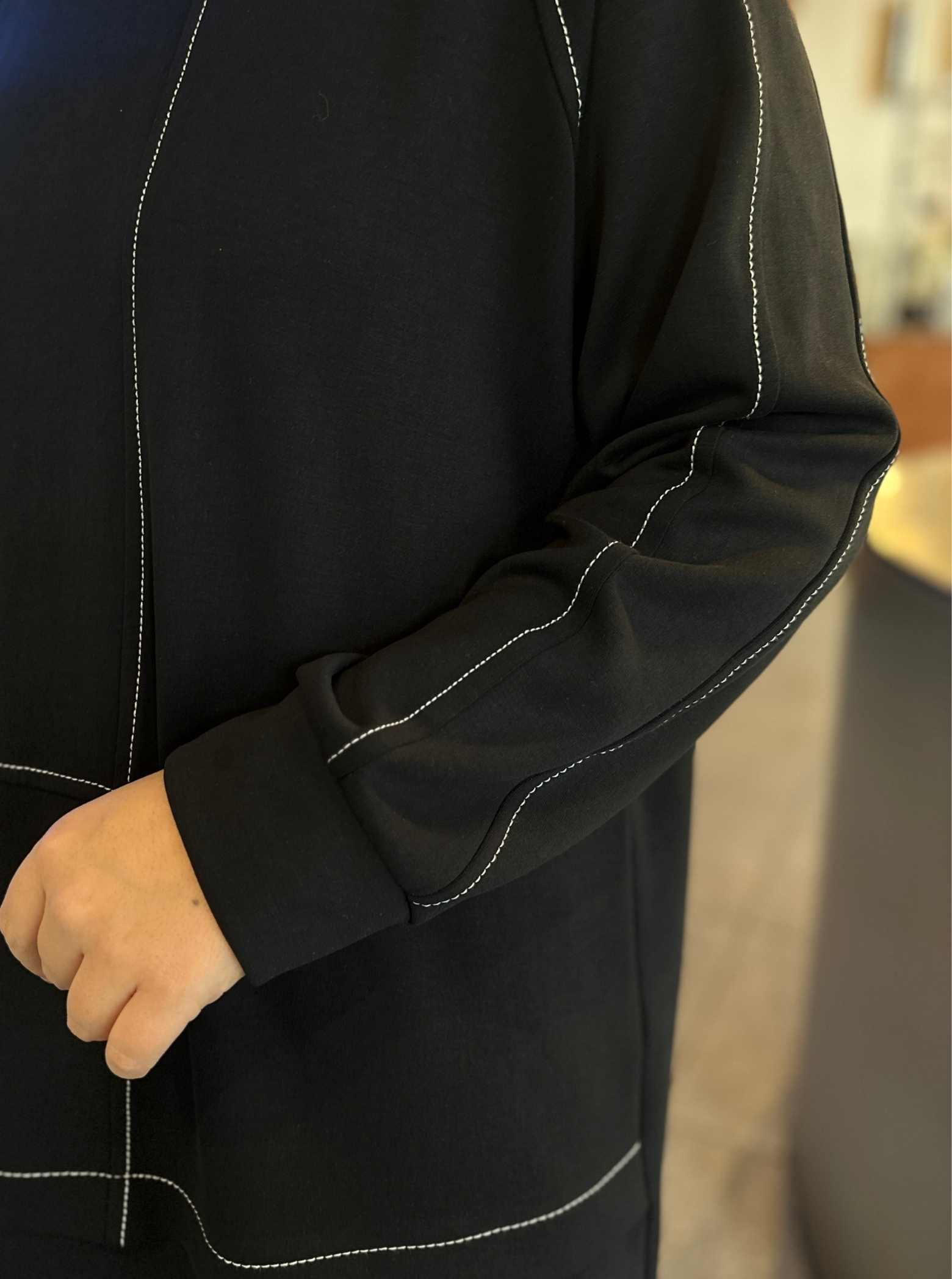 ŞERİT DETAY OYSHO TAKIM SİYAH 