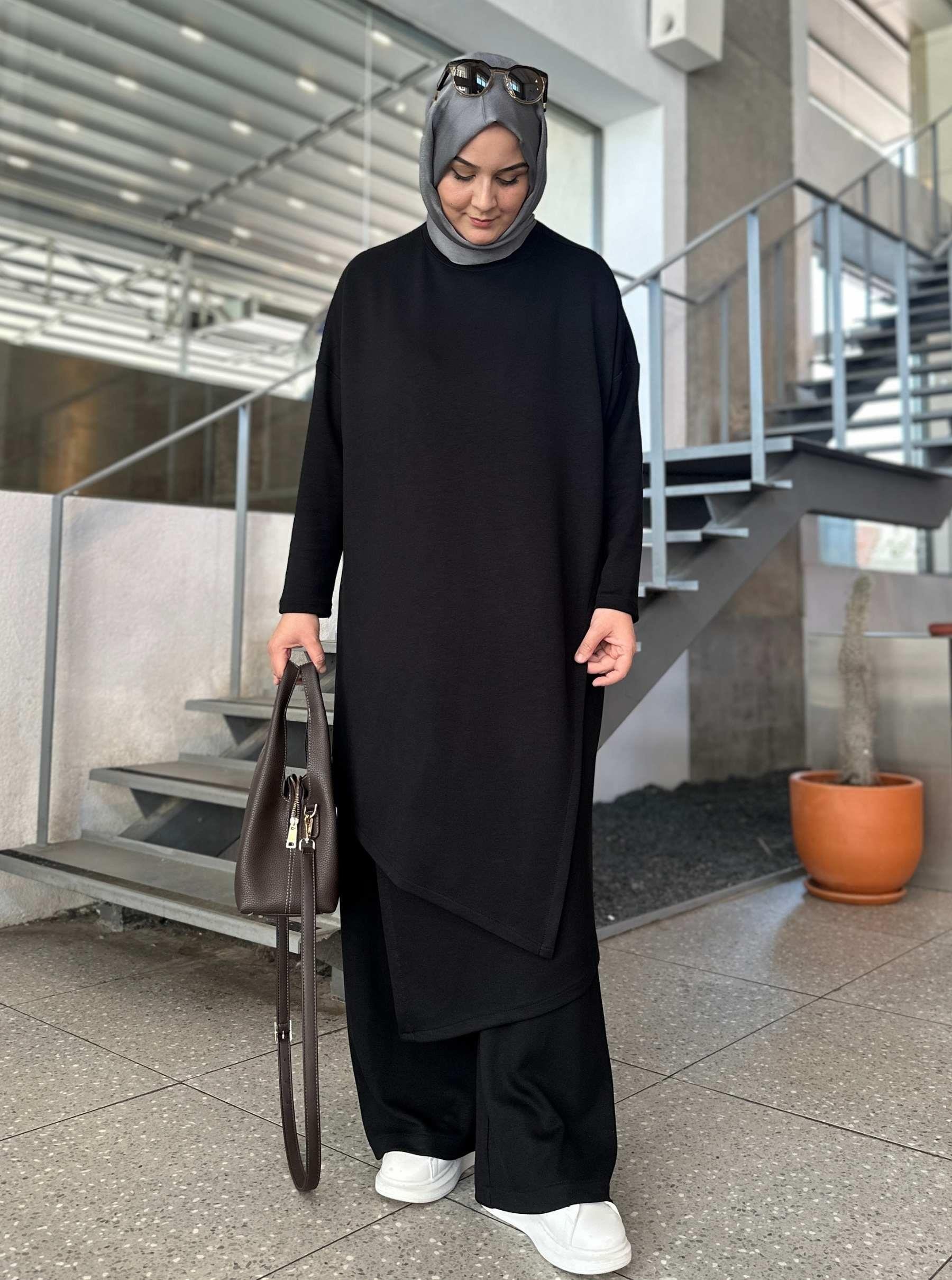 OYSHO PANTOLON SİYAH