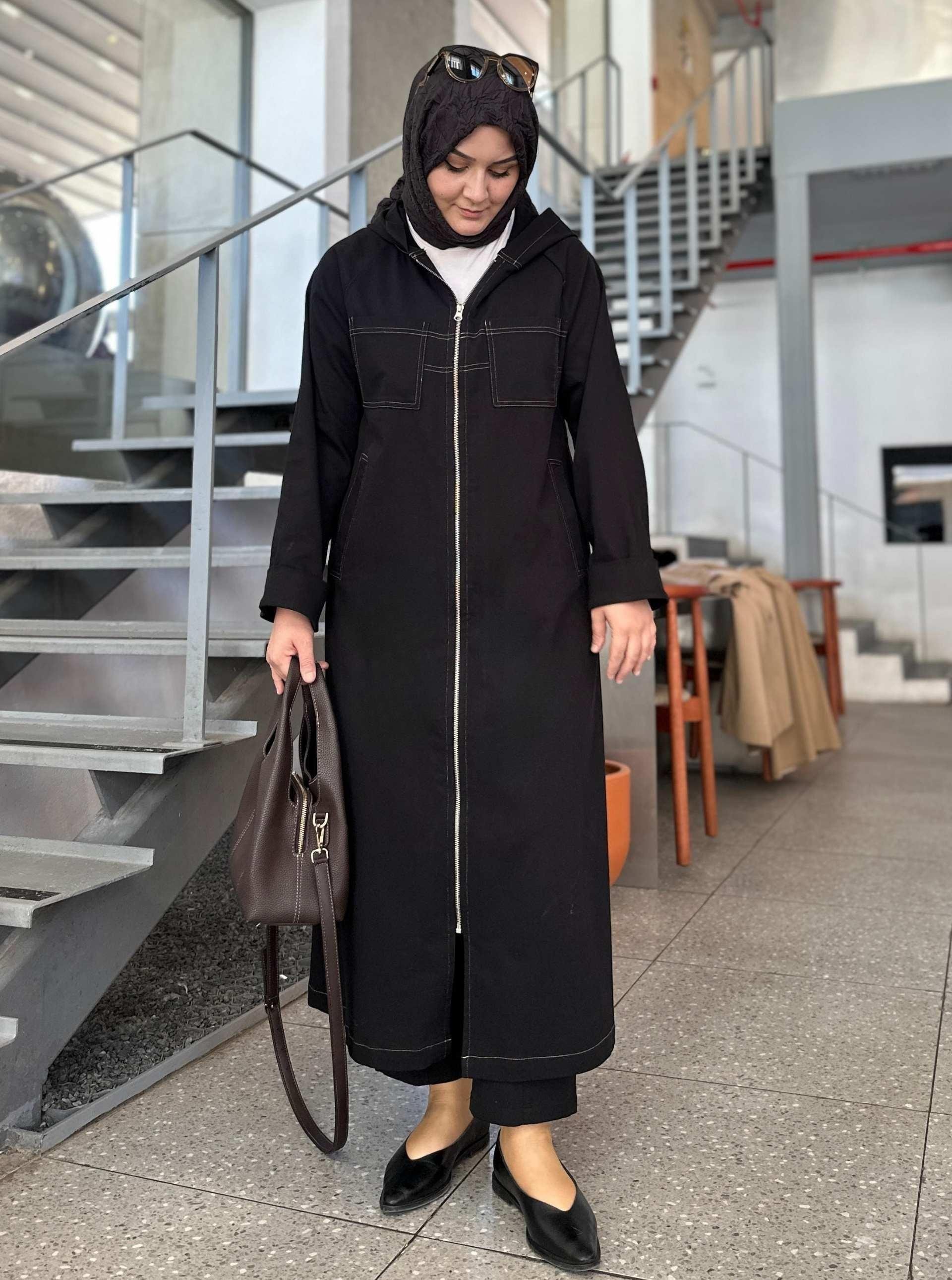 KANVAS KAP SİYAH
