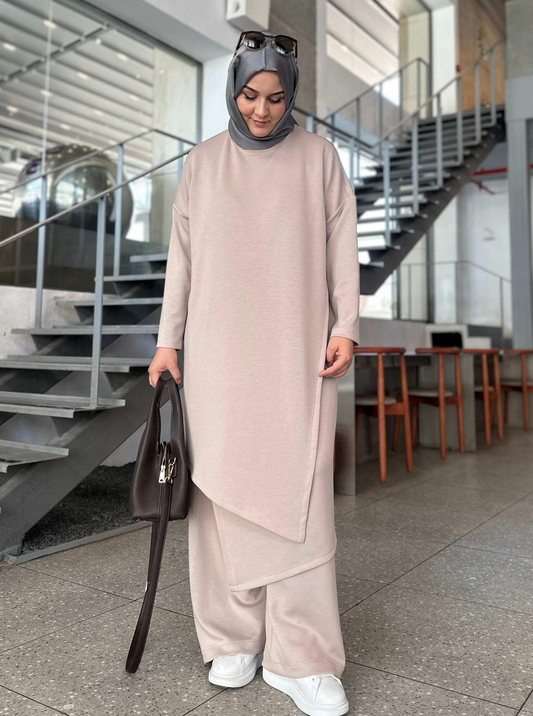 OYSHO PANTOLON TAŞ RENGİ