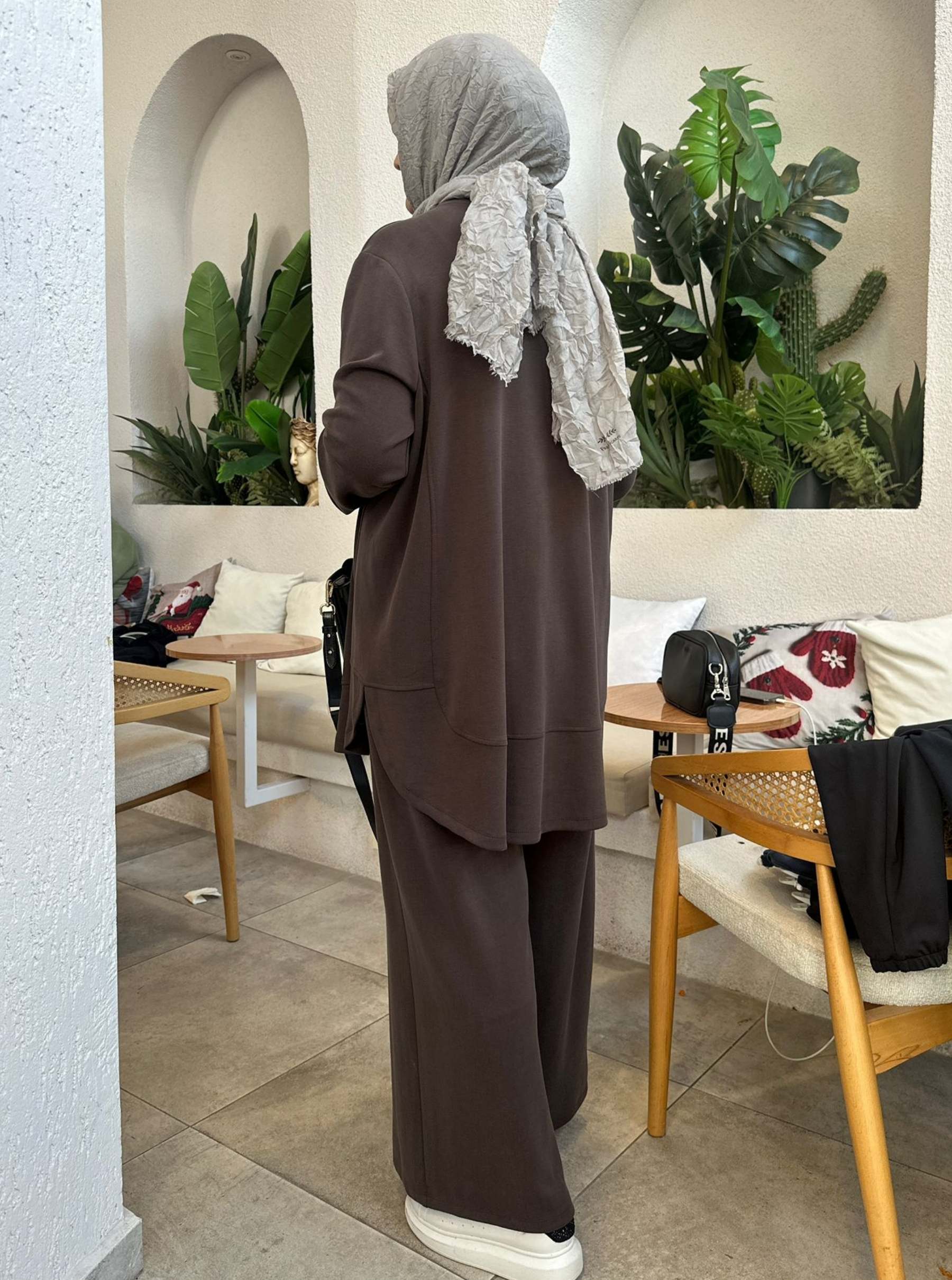 OYSHO BASİC TAKIM KAHVE