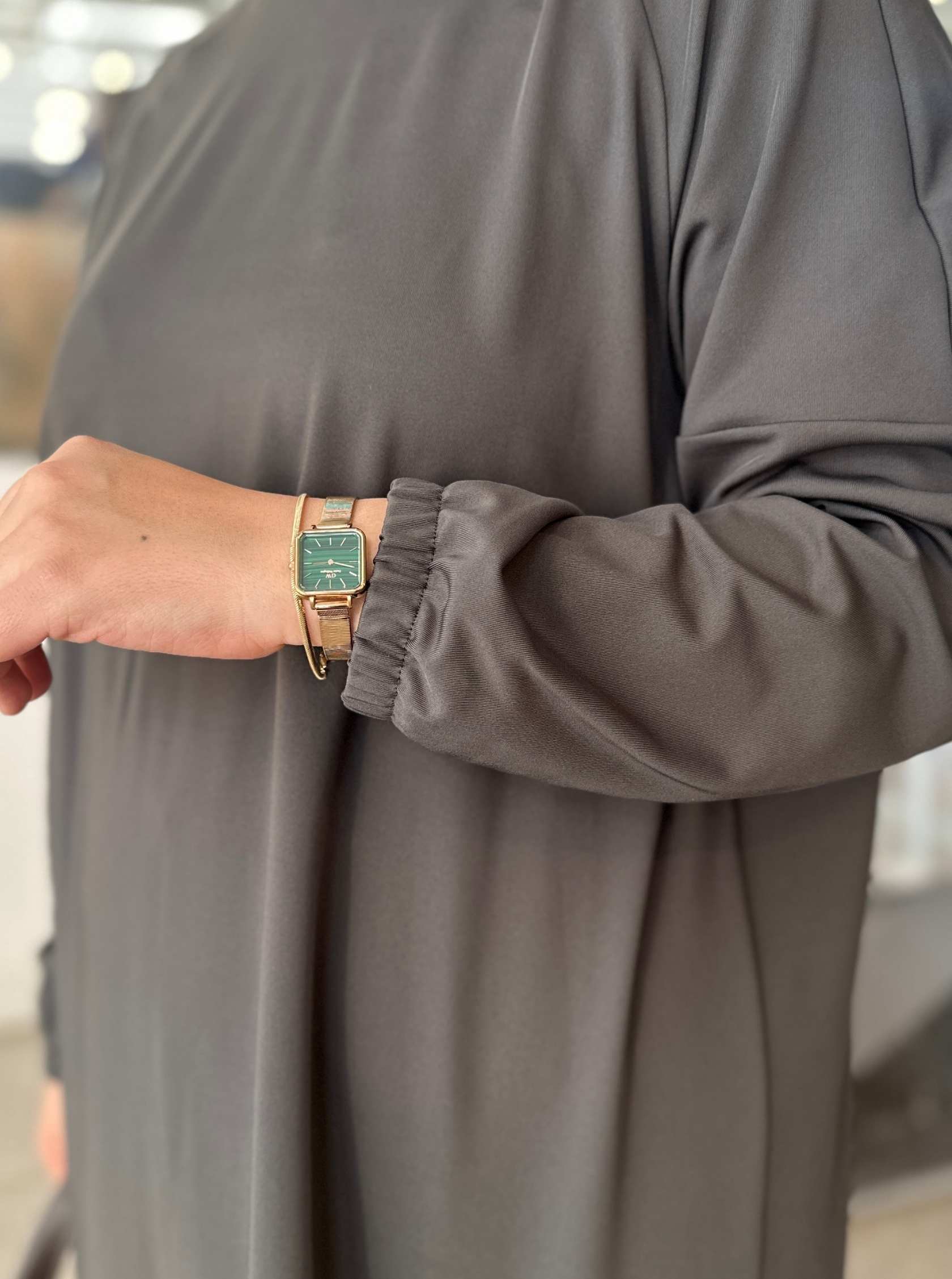 DÜZ UZUN OYSHO TUNİK GRİ