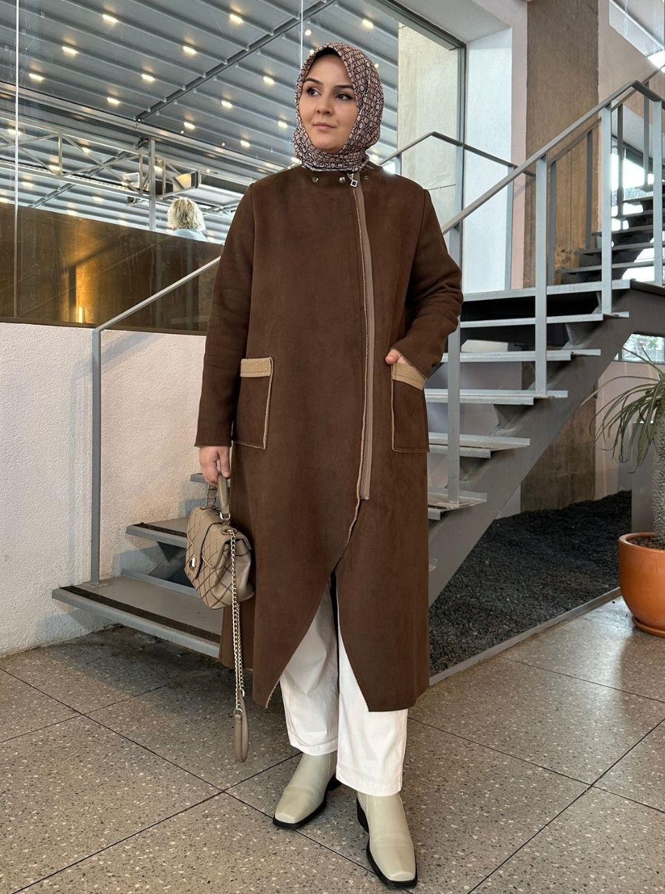 FERMUARLI TEDİ KABAN KAHVE