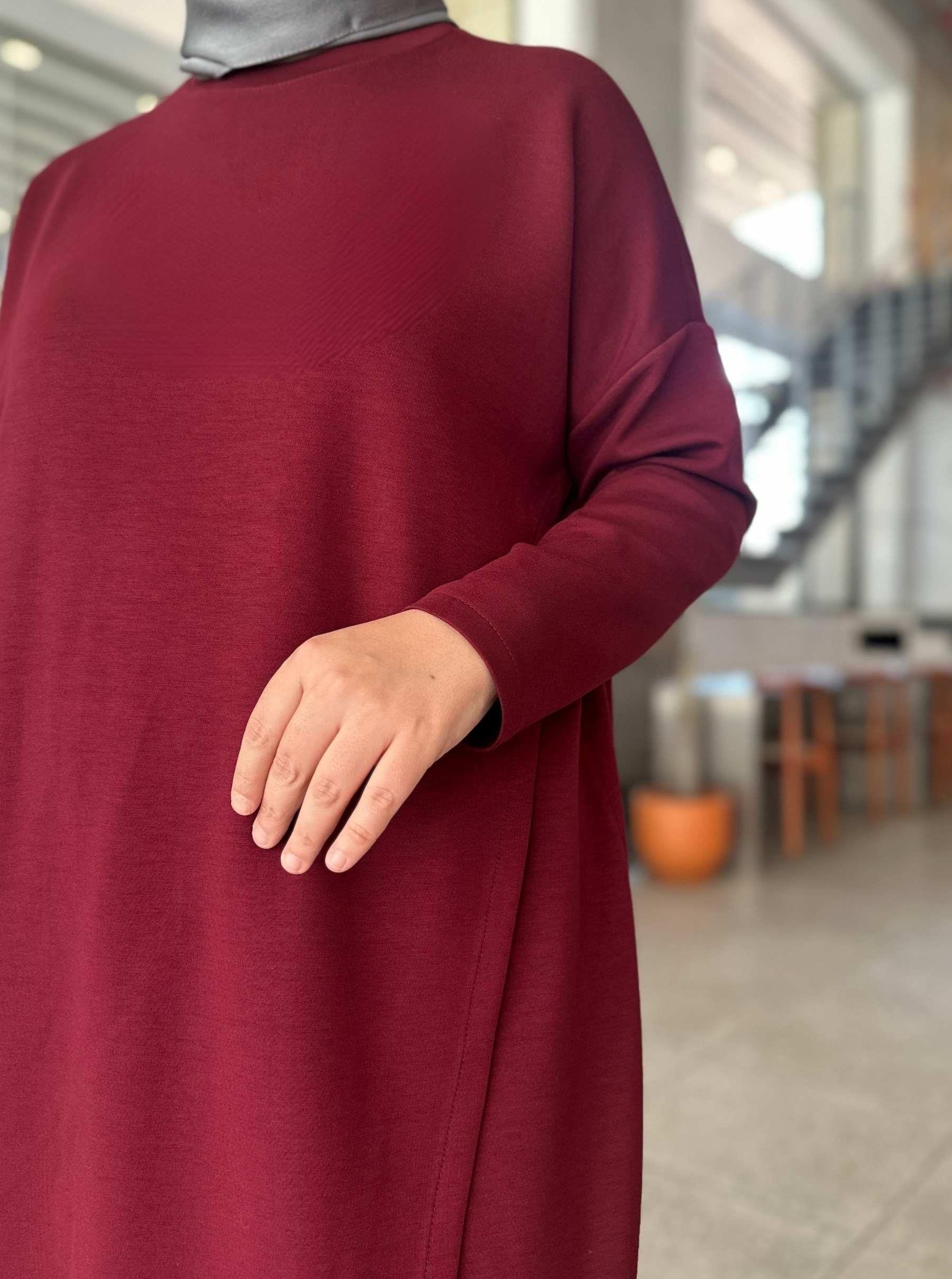 OYSHO TUNİK BORDO