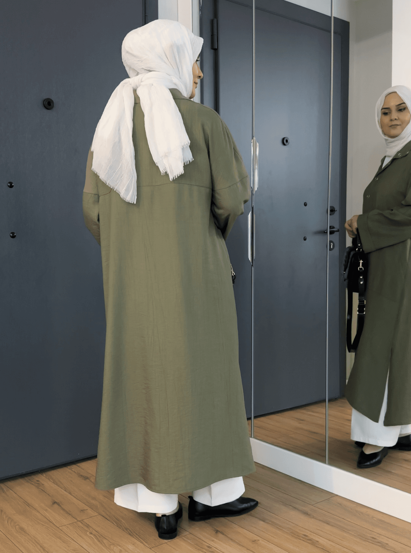 ÇITÇITLI ÇİLEK GÖMLEK YEŞİL