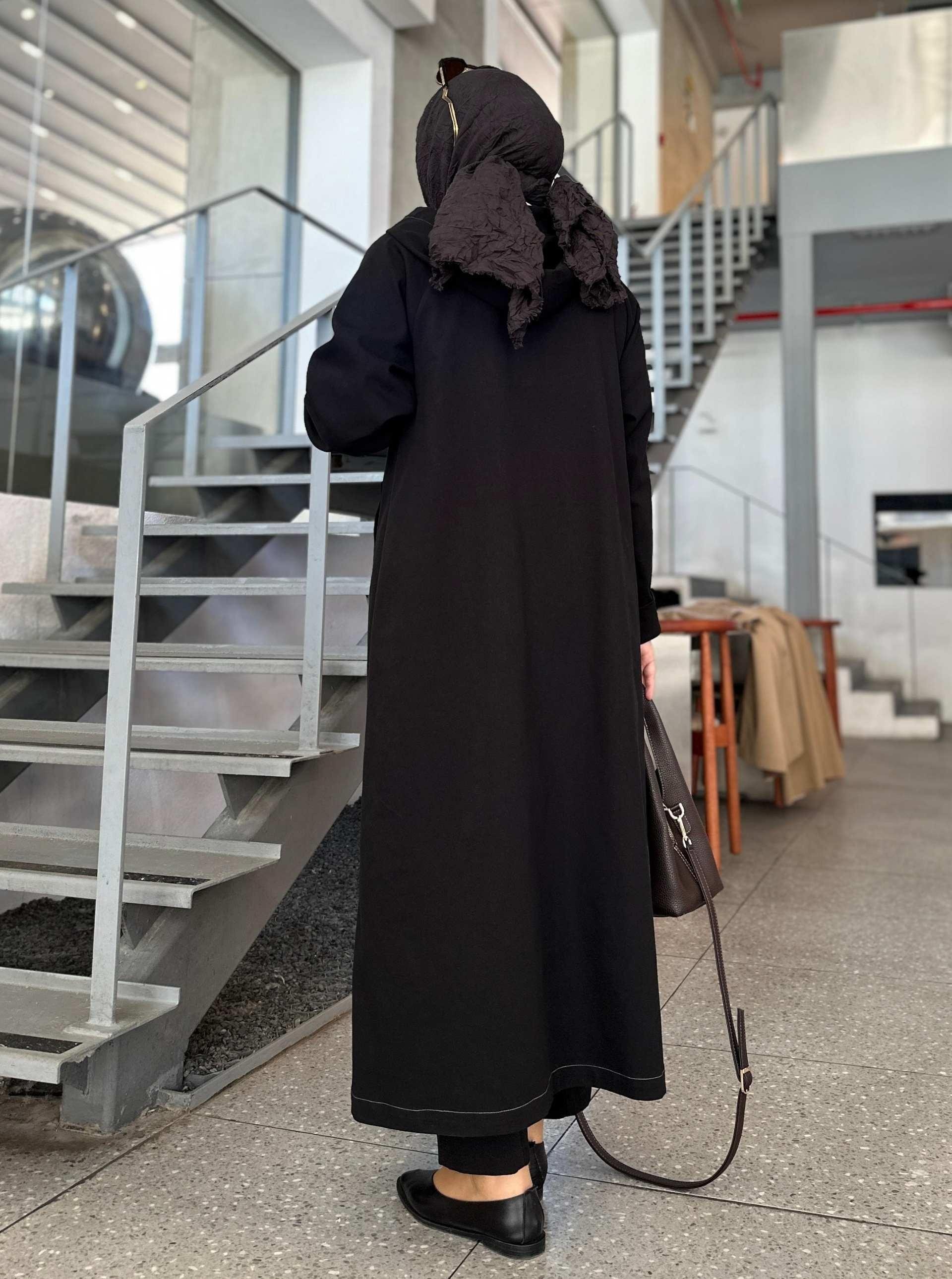 KANVAS KAP SİYAH
