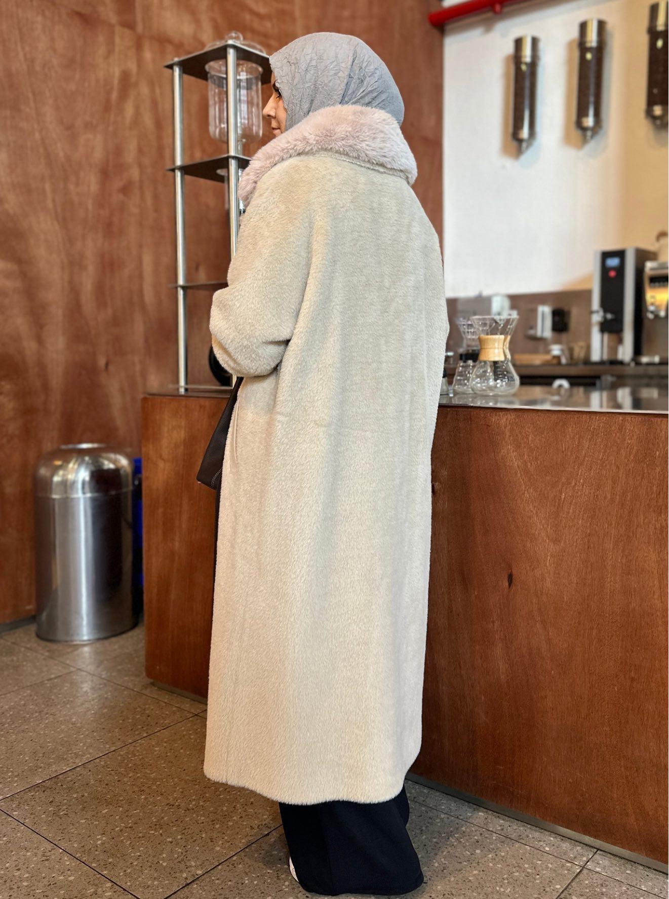 ÇIKABİLEN KÜRKLÜ KABAN KREM