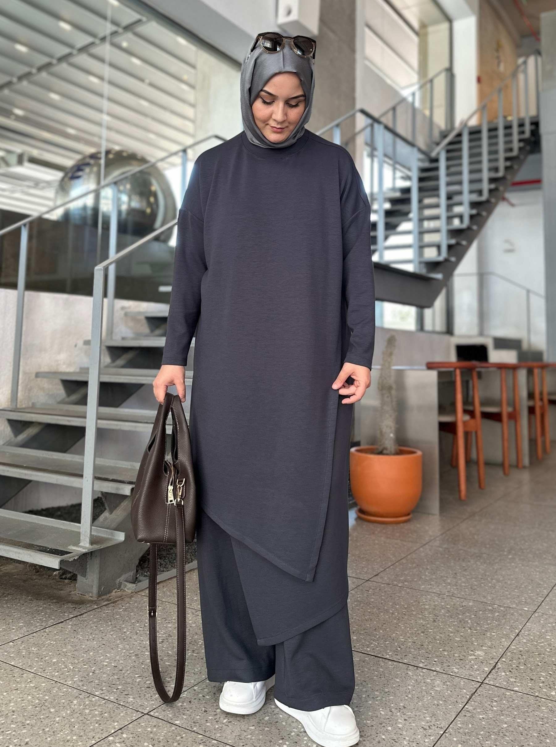 OYSHO PANTOLON FÜME