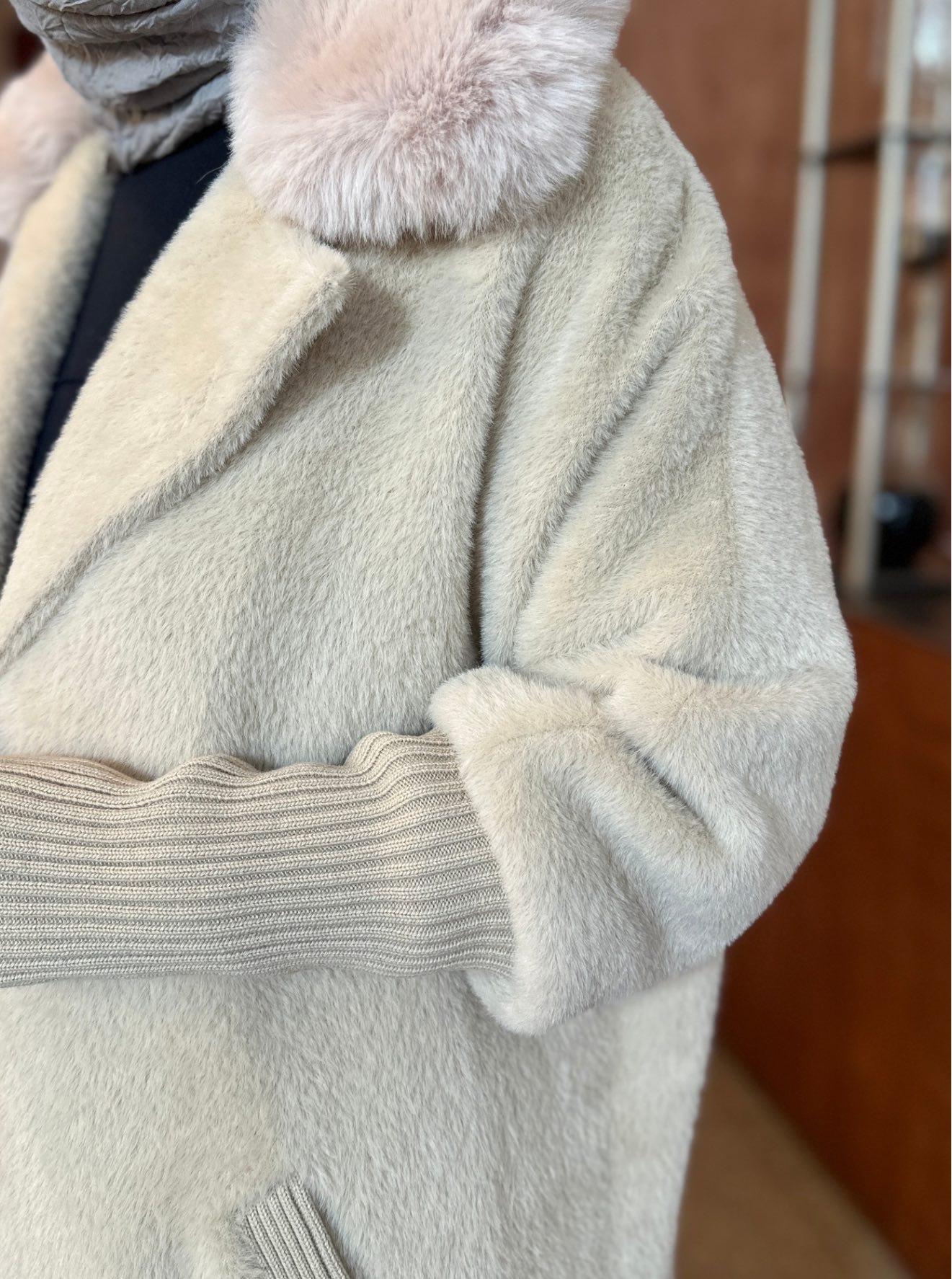 ÇIKABİLEN KÜRKLÜ KABAN KREM