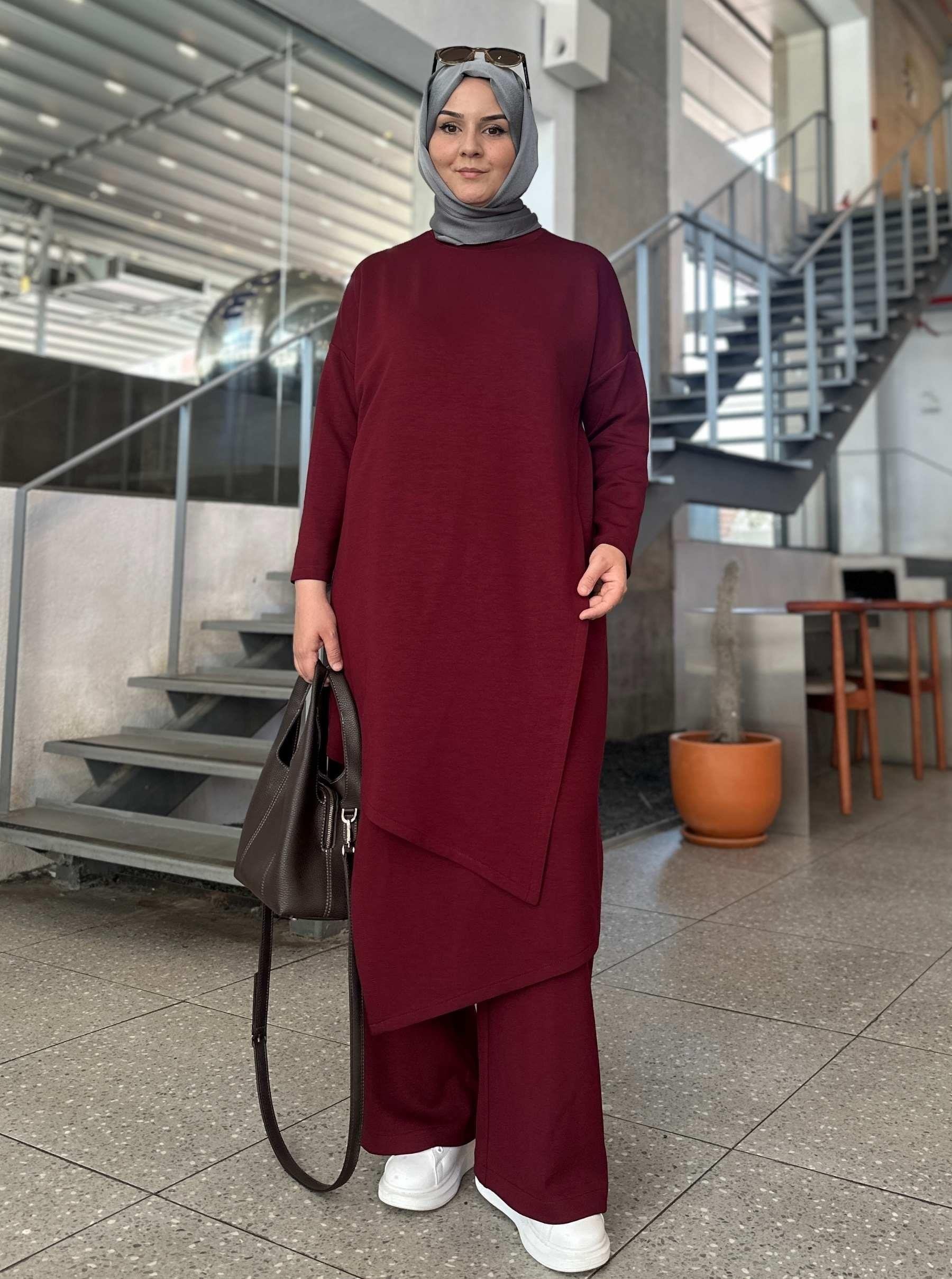 OYSHO TUNİK BORDO